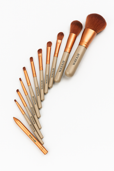 12 makeup brush sets iron box makeup tools